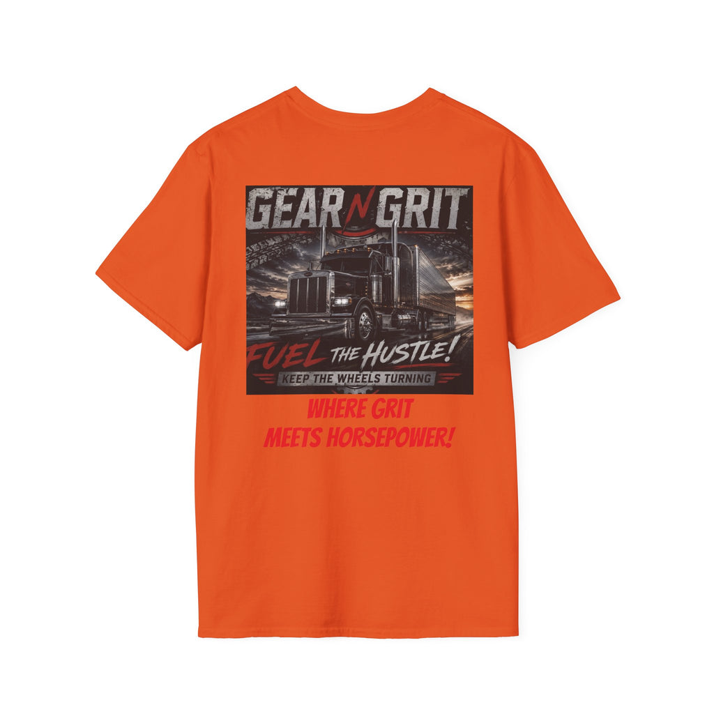 Gear n Grit Where Grit Meets Horsepower T-Shirt | Trucker Tee