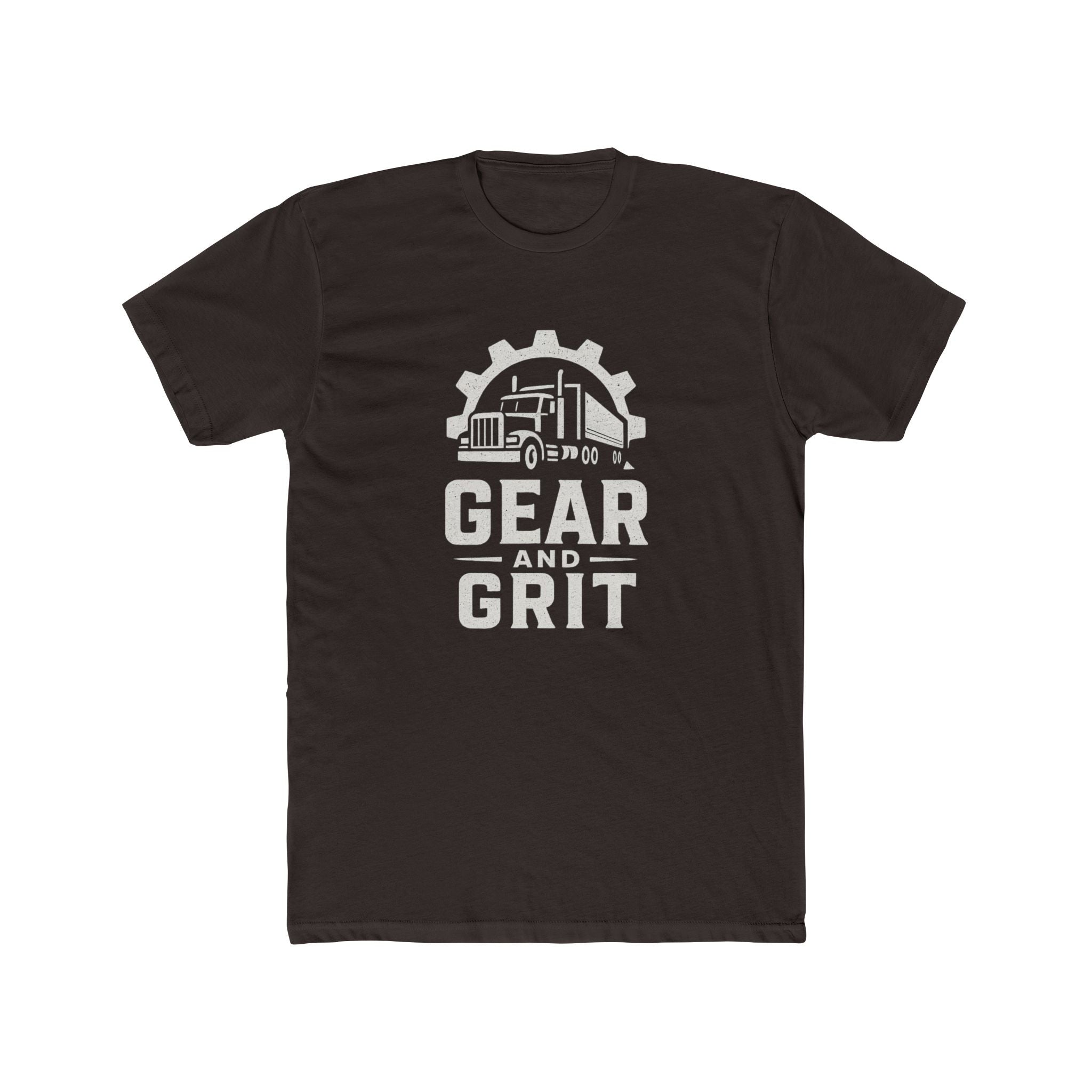 Gear and Grit Trucker T‑Shirt — "Grind Never Stops" Long Haul Tee