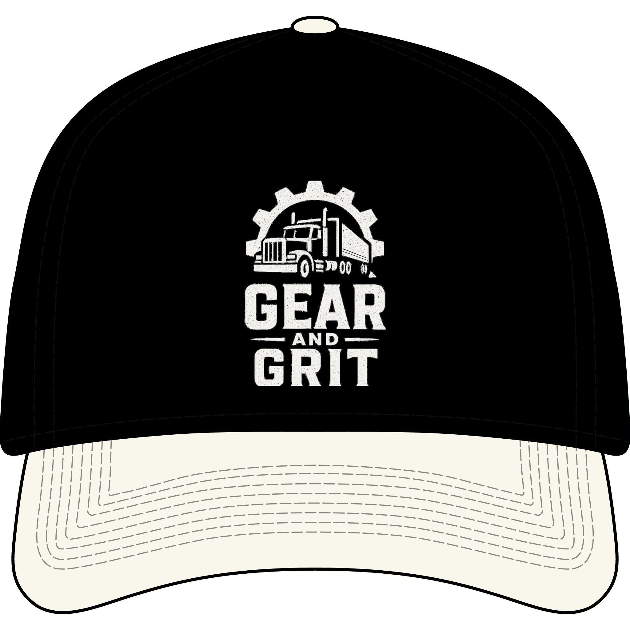 Truckers Gear & Grit Classic Two-Tone Cap