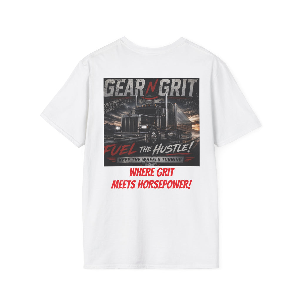 Gear n Grit Where Grit Meets Horsepower T-Shirt | Trucker Tee