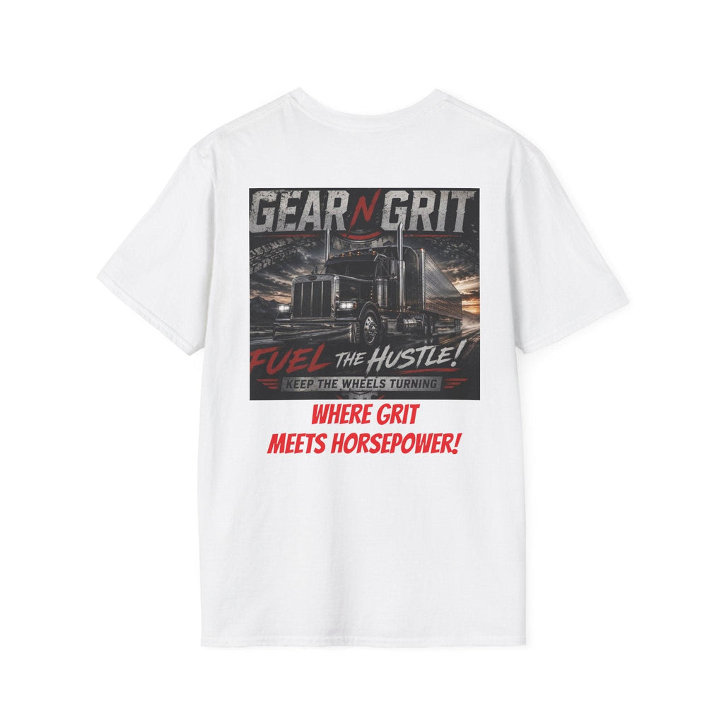 Gear n Grit Where Grit Meets Horsepower T-Shirt | Trucker Tee
