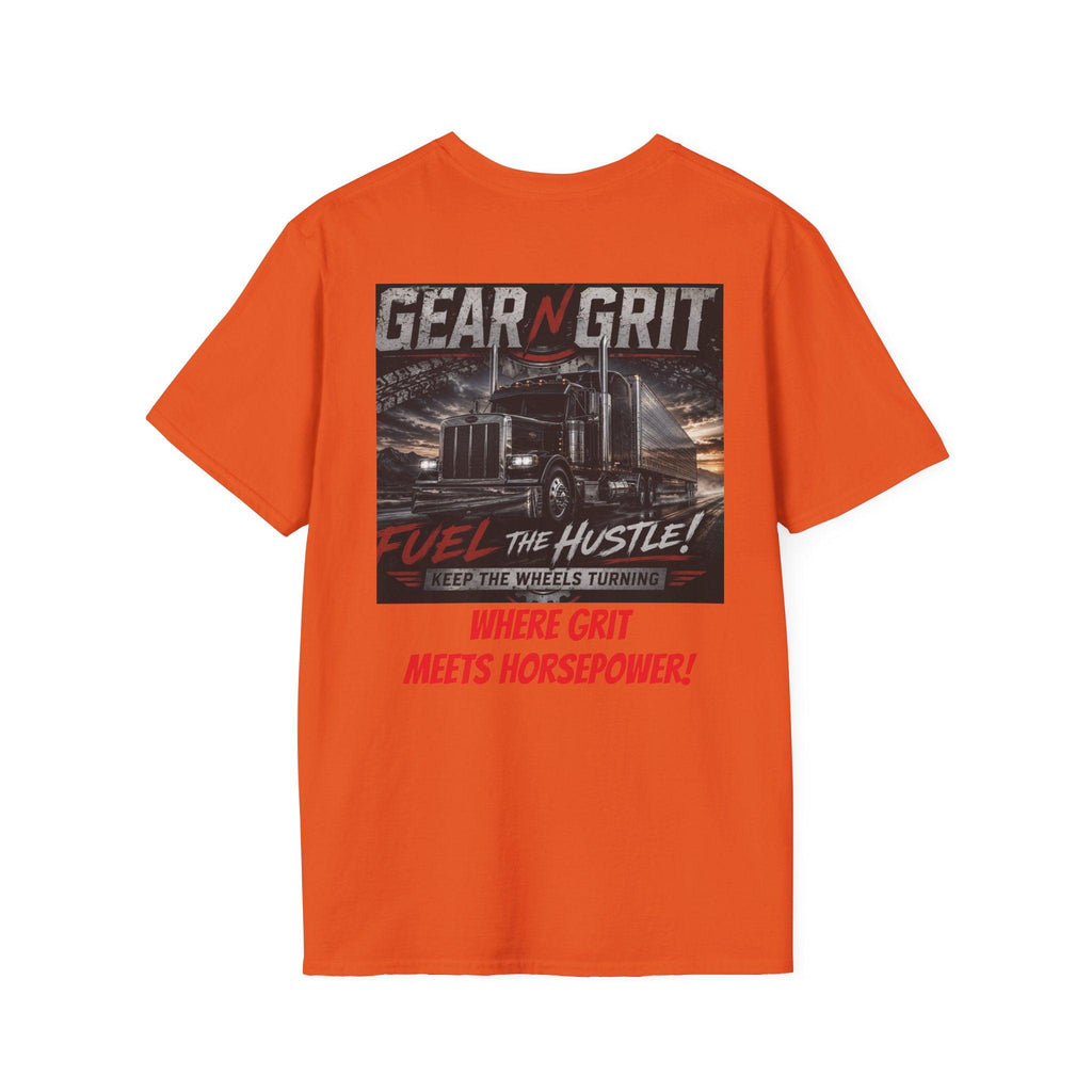 Gear n Grit Where Grit Meets Horsepower T-Shirt | Trucker Tee